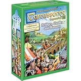 Asmodee Carcassonne Bridges&comma; Castles & Bazaars Board Game EXPANSION - New Paths and Auctions Await&comma; Medieval Strategy Game for Kids & Adults&comma; Ages 7&plus;&comma; 2-6 Players&comma; 50 Minute Playtime
