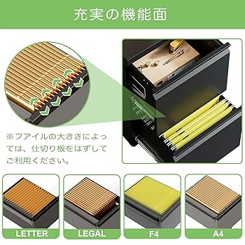 Amazon.co.jp: ガービー（Garvee） スチールサイドワゴン デスク