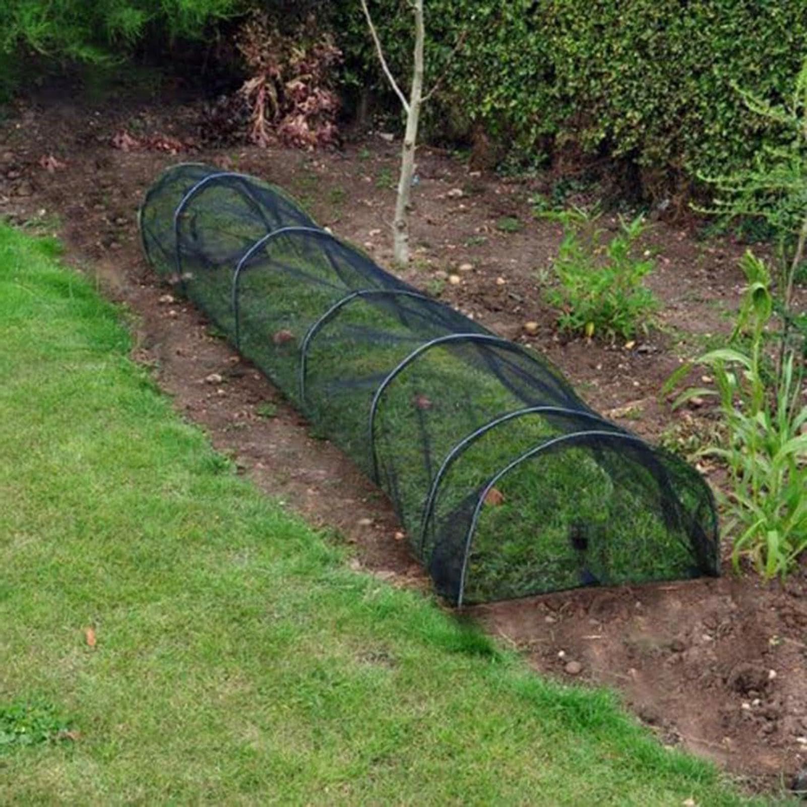 Telo copriaiuole rialzate 300x45x45 cm Protezione Isolante Termica Piante | Tunnel di Crescita Protezione Delle Aiuole Rialzate Da Esterno E Giardino, Adatta A Ortaggi, Frutta, Fiori E