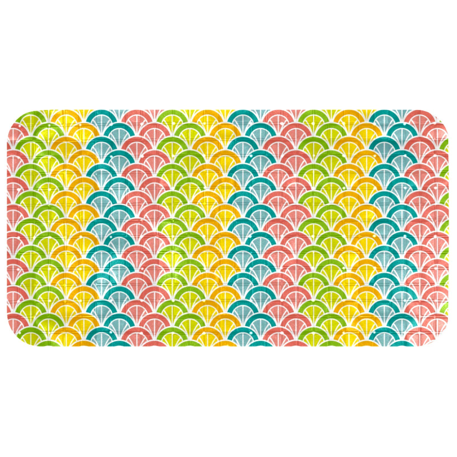 Alfombrilla de ducha antideslizante para niños ideal en baños infantiles con diseño colorido