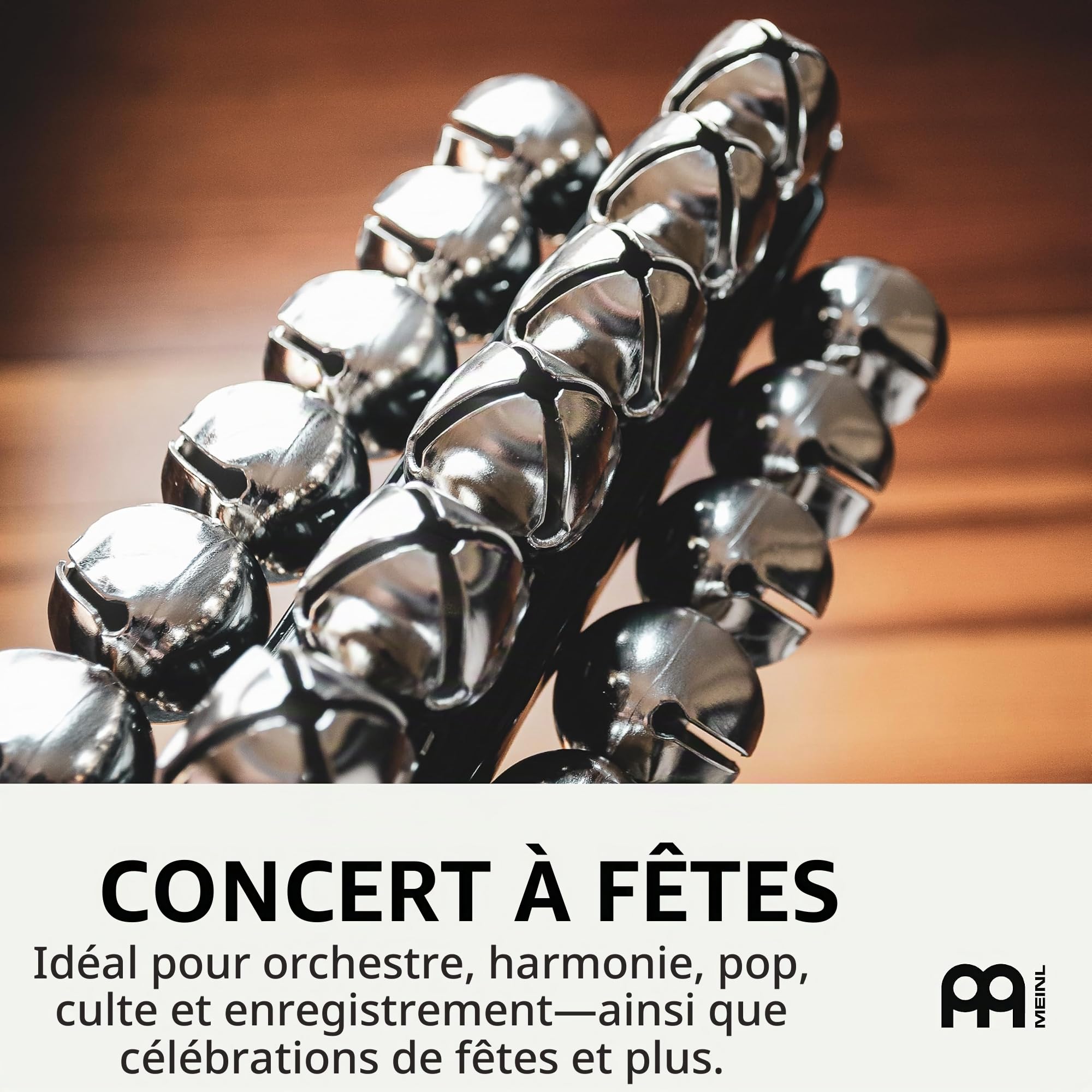 Meinl Sleigh Bells SLB25 - Sonnerie de cloche