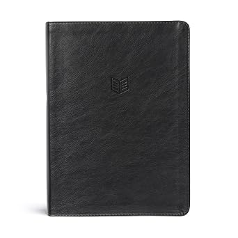 CSB She Reads Truth Bible, Black LeatherTouch, Black Letter, Full-Color Design, Wide Margins, Journaling Space, Devotionals, Reading Plans, Single-Column, Easy-to-Read Bible Serif Type