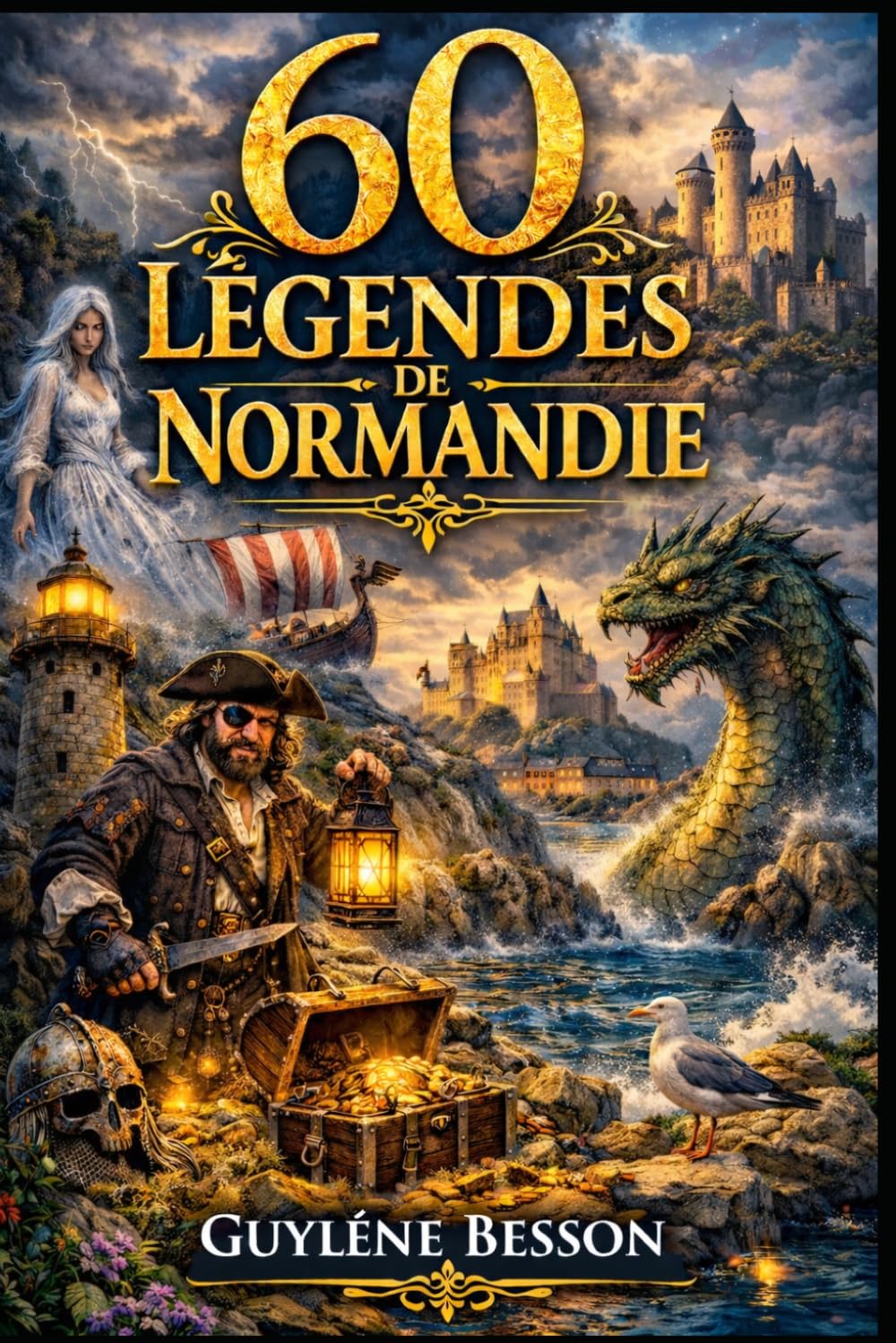 60 Légendes de Normandie: Contes, Mystères et Histoires du Terroir : Un Voyage Enchanté du Mont-Saint-Michel aux Falaises d'Étretat (Collection Légendes et Terroirs)