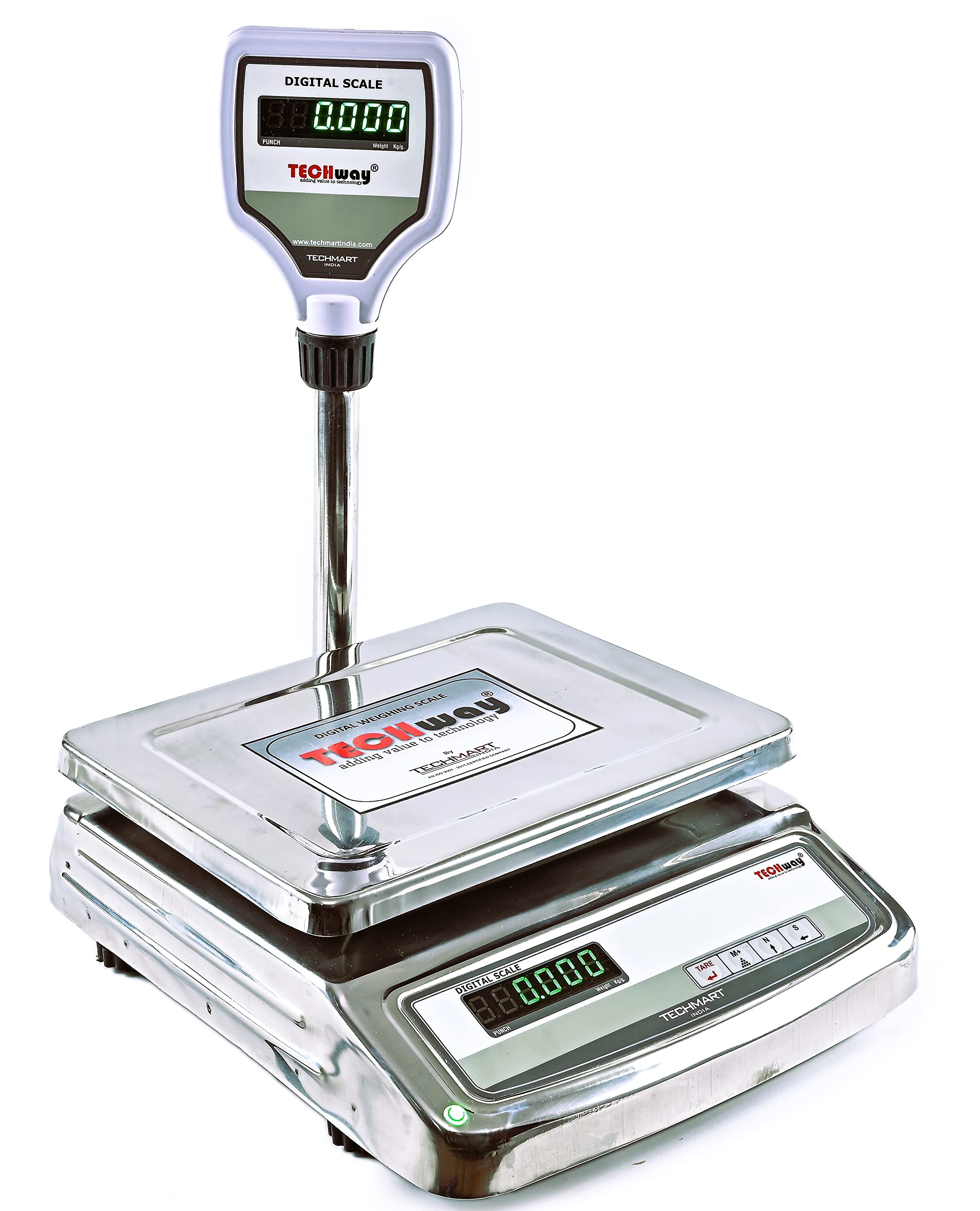 Buy TECHway PUNCH Weight Capacity30kg x 1gDigital Weighing Machine
