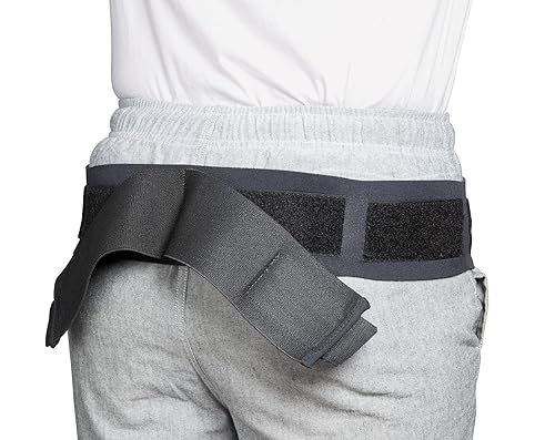 Miniatura 4 de Blue Jay - Cinturón de soporte sacroilíaco, cinturón de soporte de espalda baja, hipoalergénico y transpirable, cinturón de soporte sacroilíaco de