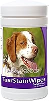 Vista 66 de Healthy Breeds Toallitas quitamanchas de lágrimas de perro para husky siberiano – Más de 100 razas – Limpiador facial de ojos – 70 toallitas