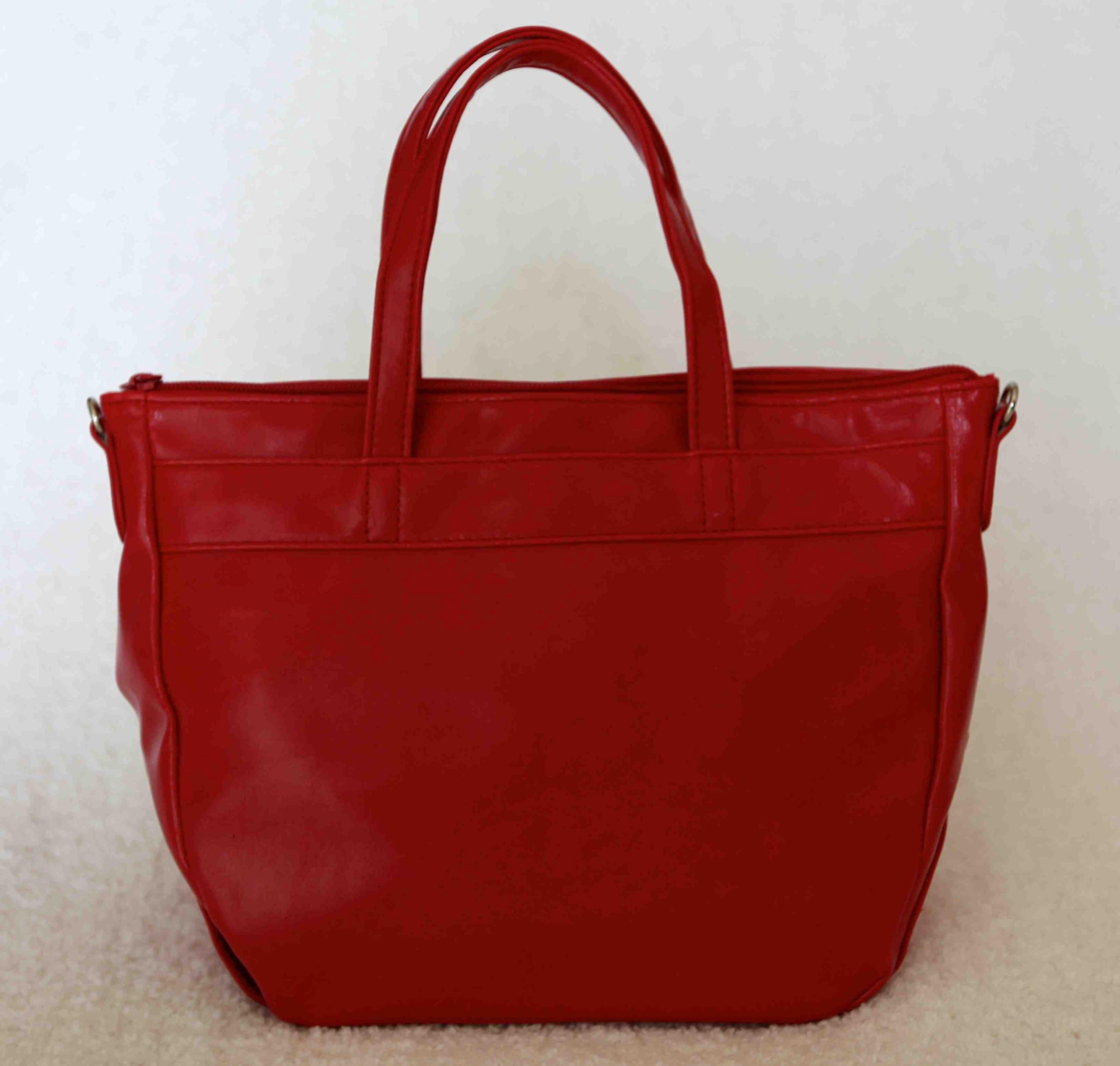 Bev-Bag Secret Handbag Flask (Red)