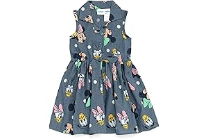 Minnie Mouse Mickey Mouse Daisy Lilo & Stitch Princess Belle Ariel Girls...