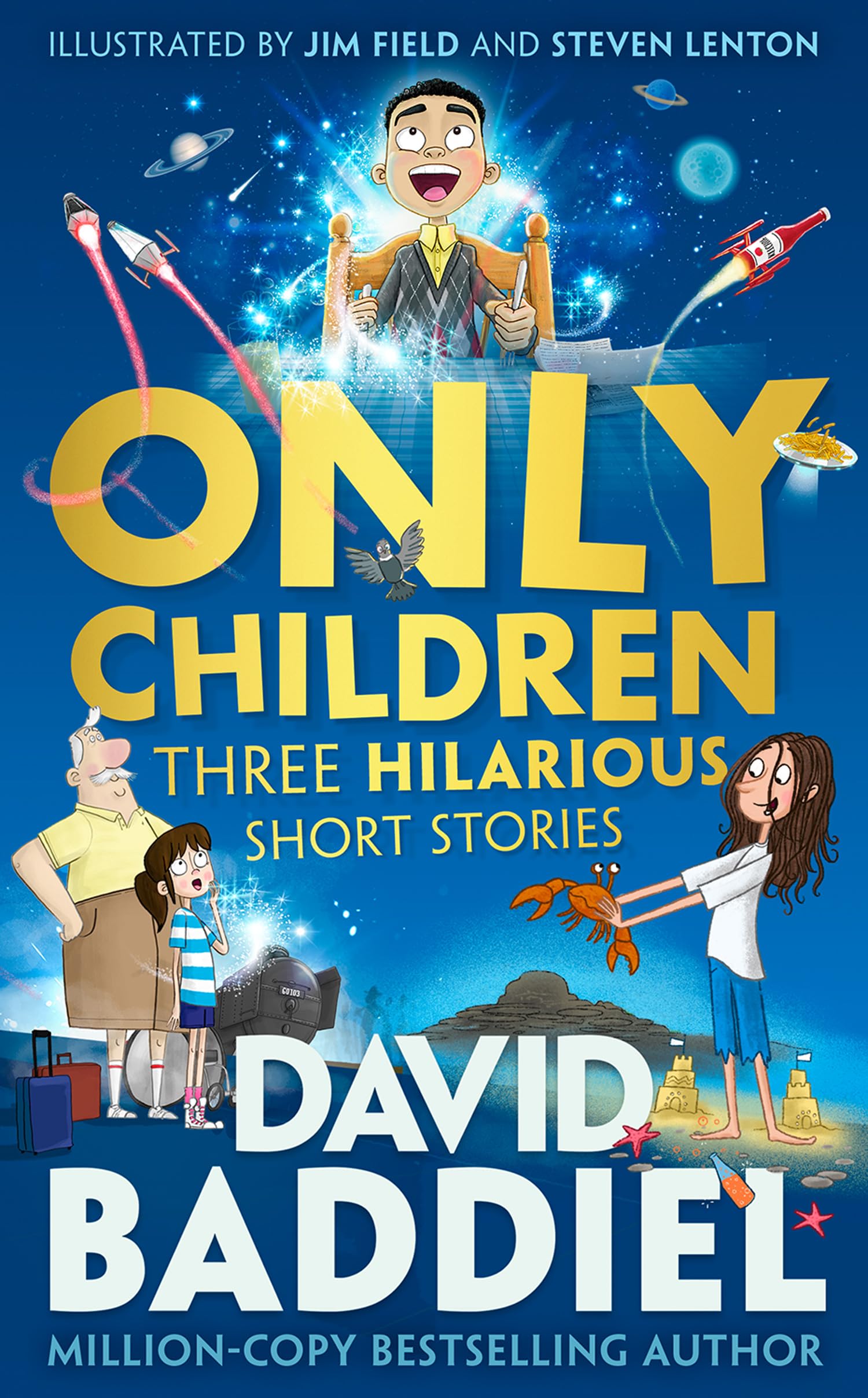 HarperCollins Children’s Books Kinderbuch Only Children: A funny illustrated story collection for kids from million-copy bestseller David Baddiel