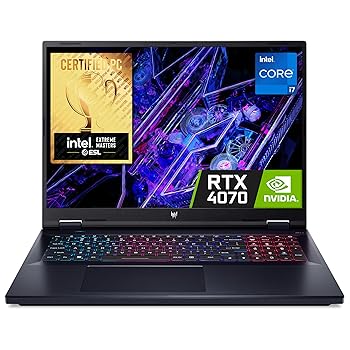 Acer Predator Helios Neo 18 PHN18-71 Gaming Laptop - Intel Core i7-14700HX, Black