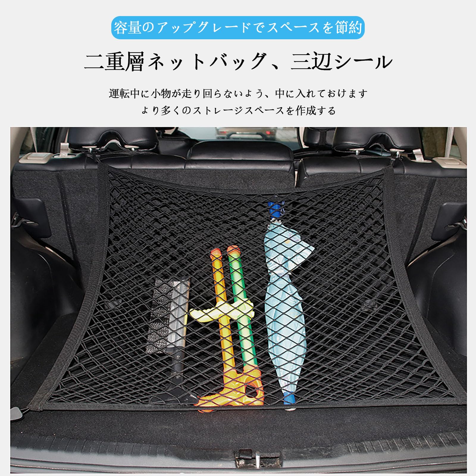 Amazon.co.jp: カーゴネット ラゲッジ収納 に適用 Gクラス W463A G350D