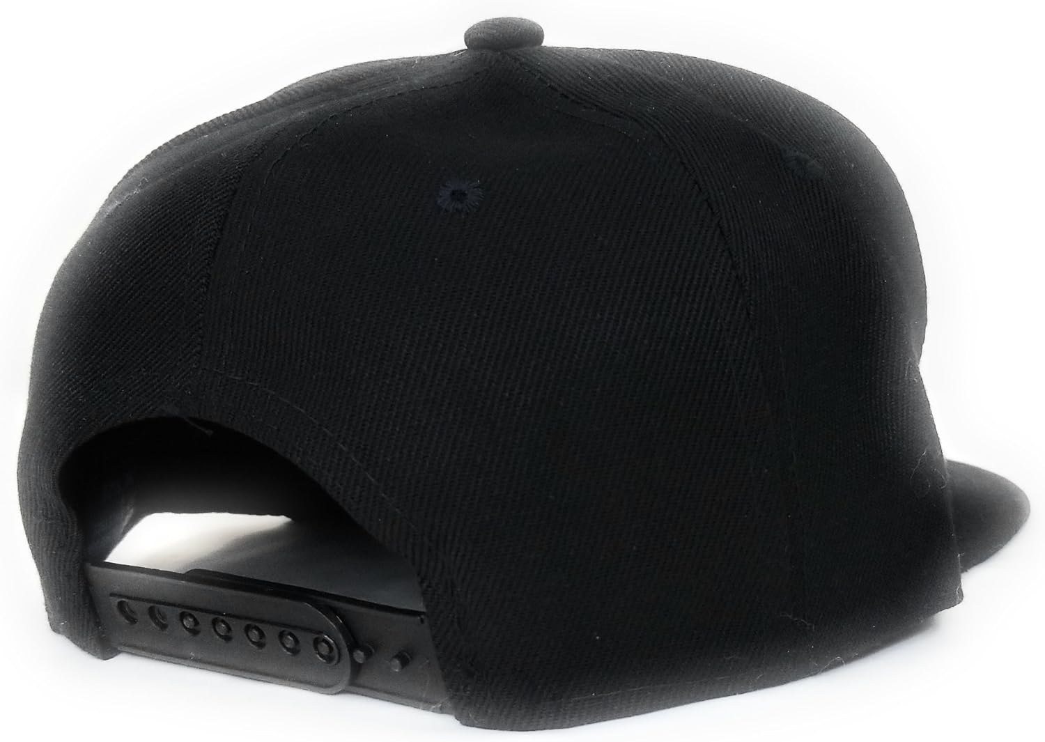 Black Flat Bill Adjustable Snapback Cap with Rainbow Stripes, Pride Flatbrim Baseball Hip Hop Hat (Black Rainbow) (Black Rainbow)
