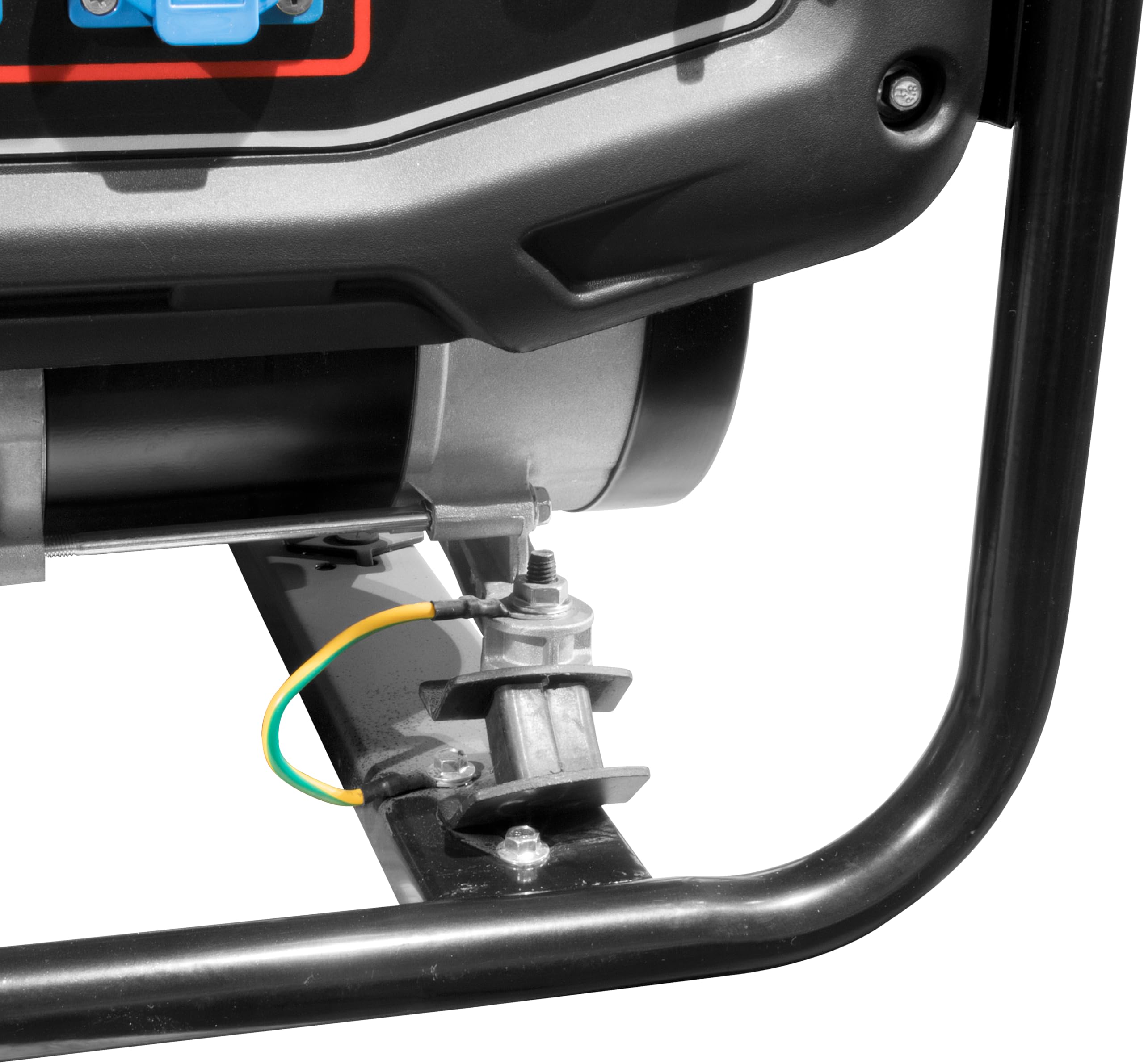 Güde Stromerzeuger GSE 2701 (4-Takt Motor, Benzin, 3,2/4,4 (kW/PS), 2x 230 V Steckdosen, max. 2200 W, Laufzeit bis 17 h, Tank 15 l, AVR, Überlastungsschutz, Tragerahmen, TÜV/GS-geprüft)