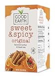 Good Earth Herbal & Black Tea, Sweet & Spicy, 18 Count Tea Bags (Pack of 6) (Packaging May Vary)