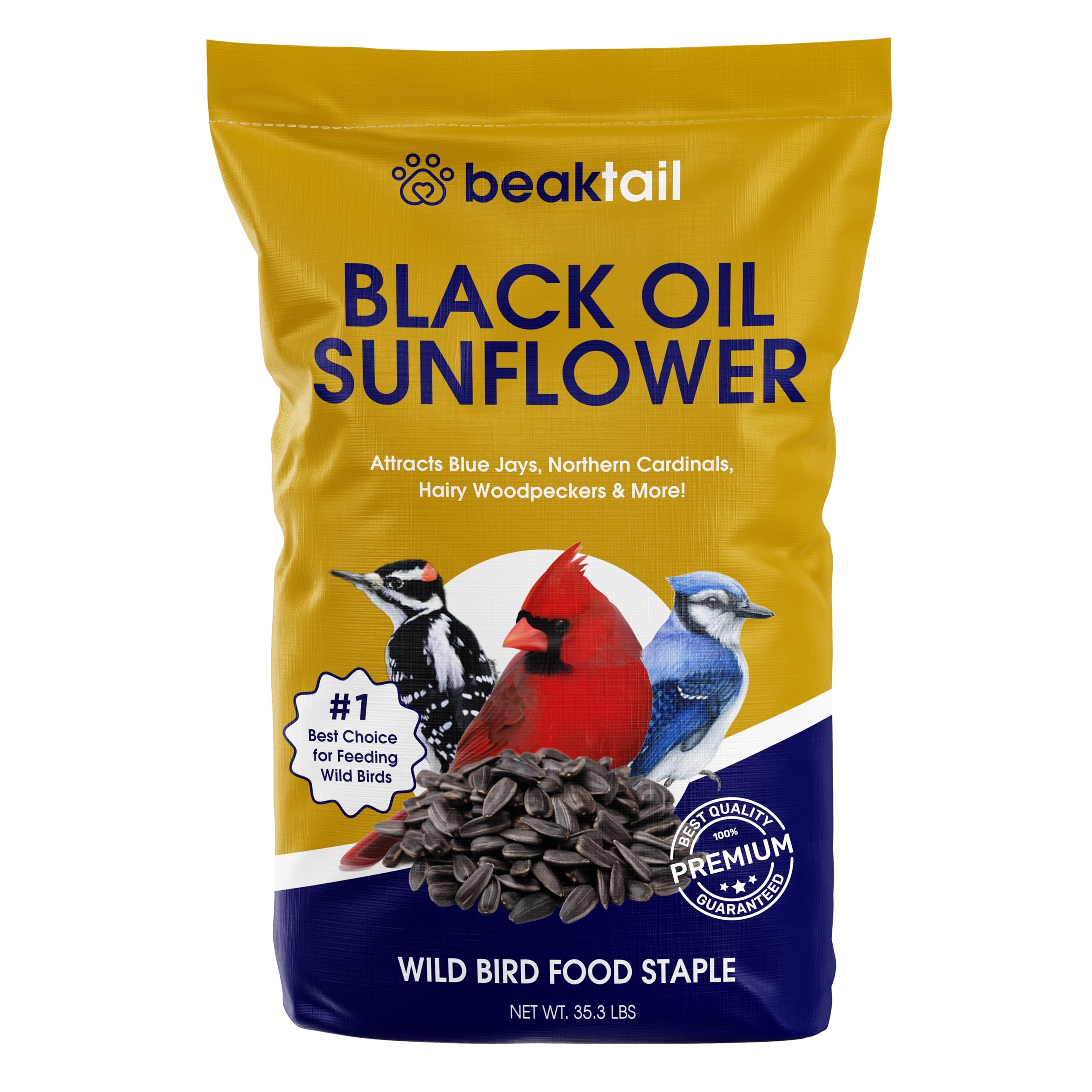Amazon.com : Bangerz Sunz Black Oil Sunflower Seeds for Birds 35.3