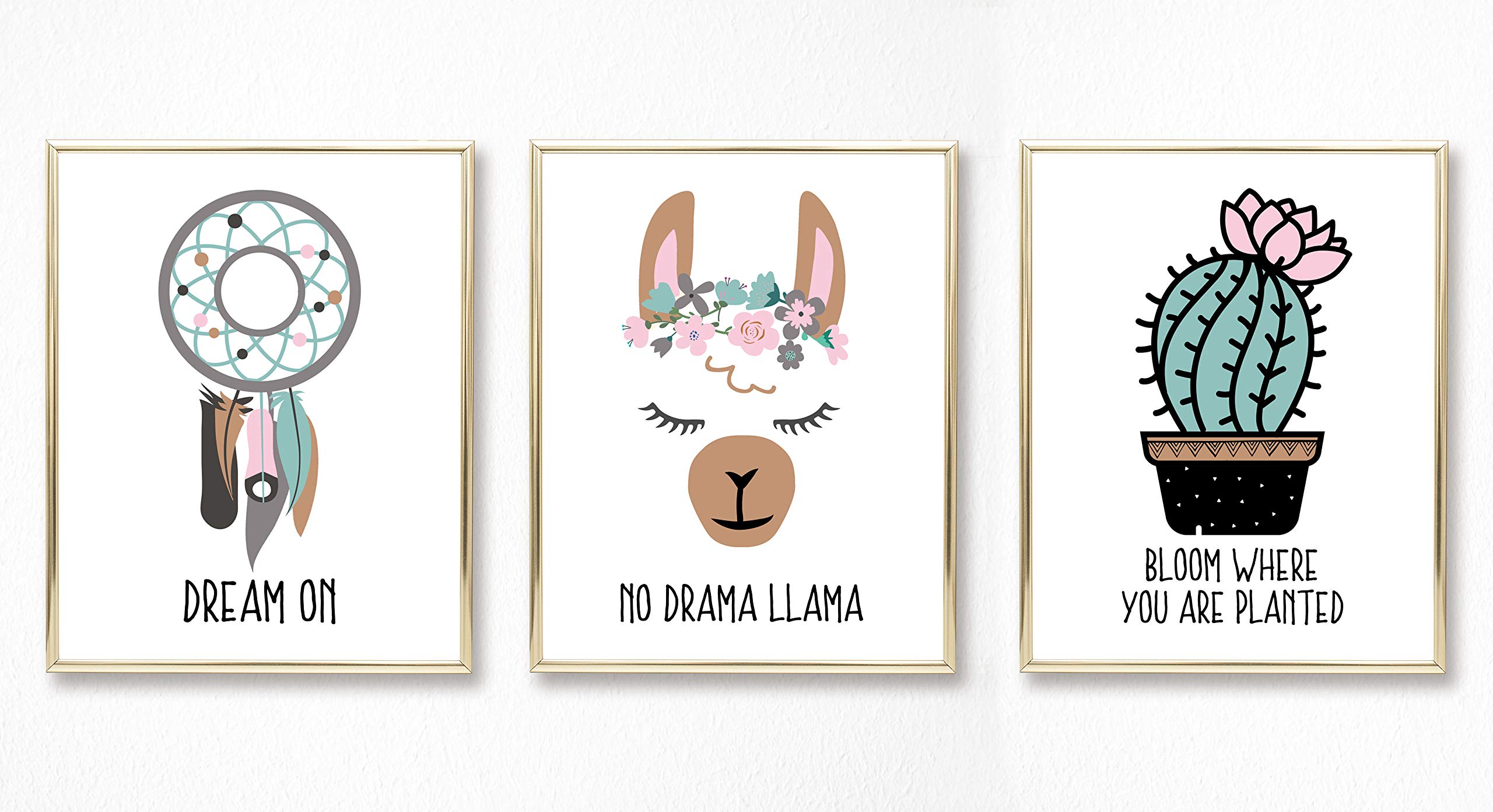 Brooke Vine Llama Girl Room Wall Decor Buy Online In Bahamas At Desertcart