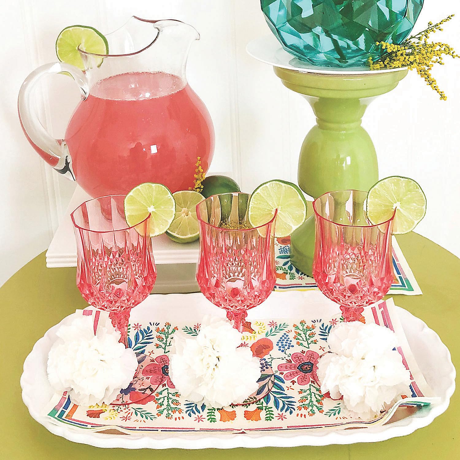 unique wine glasses with stem Long Stem Cordial Set by Rossella Pugliese