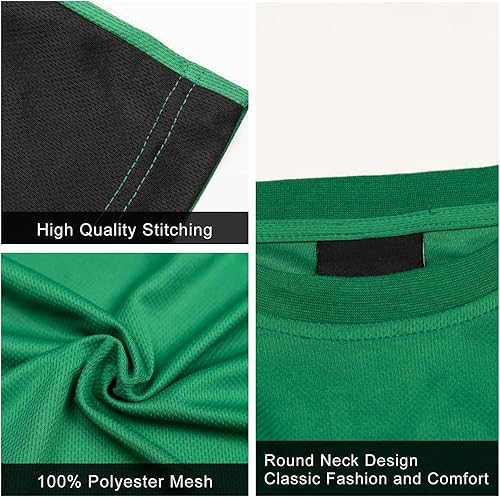 Miniatura 9 de FONIRRA Camisas de alta visibilidad para hombre, reflectantes, paquete de 2 unidades ANSI Clase 2 Hi Vis, camisas de seguridad de trabajo de manga