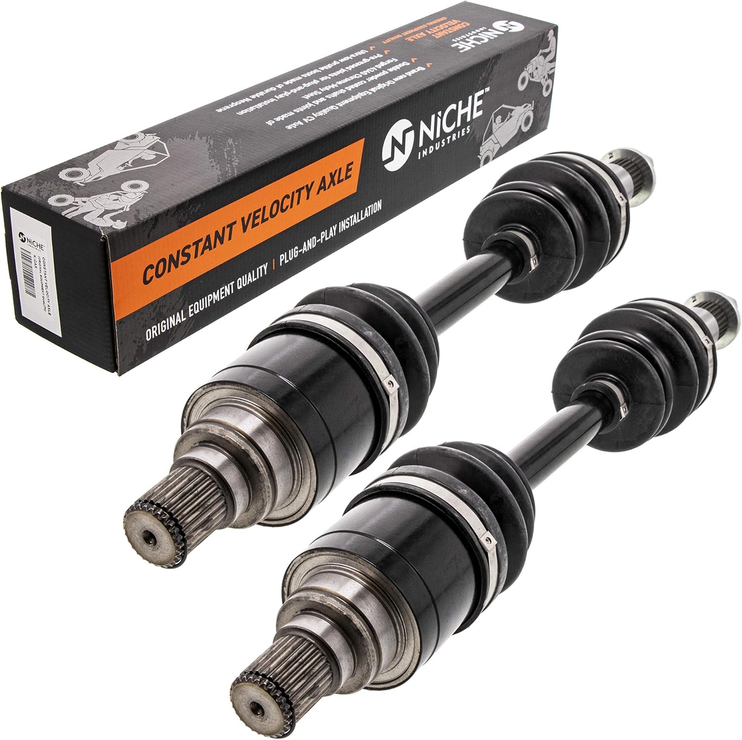 NICHE Rear CV Axle Drive Shaft for Arctic Cat 350 366 425 Alterra 400 450 500 3313-832 2 Pack