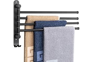 NearMoon 4-Arm Towel Bar