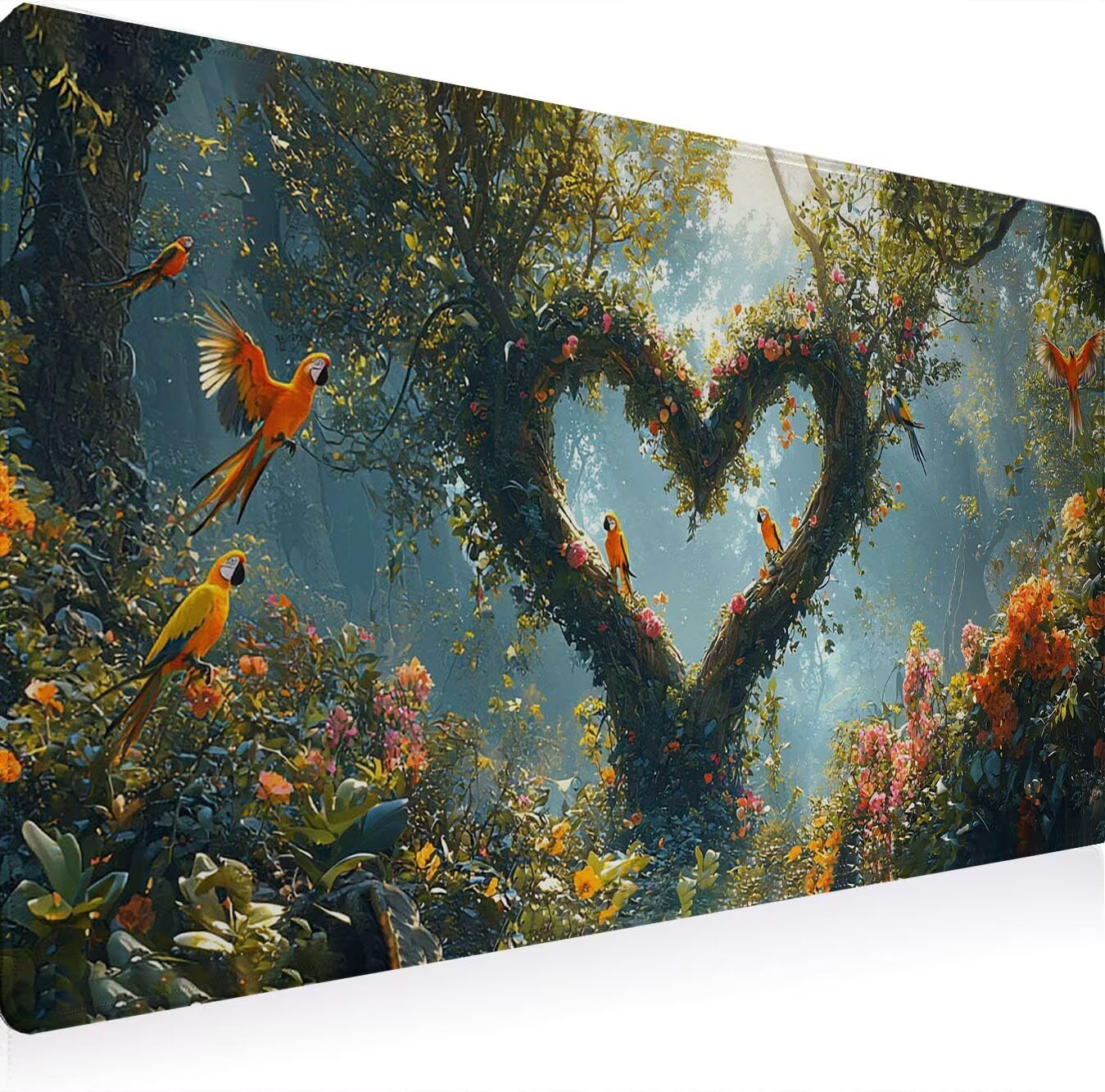 Podkładka pod mysz, podkładka pod mysz XXL 1200 x 600 mm podkładka pod mysz dla graczy, wodoodporna gumowa podstawa, duża podkładka pod mysz do gier na biurko zszyte krawędzie wodoodporna
