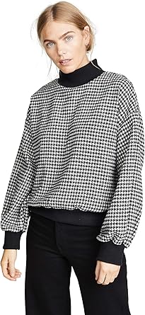 Joa houndstooth sweater Clearance