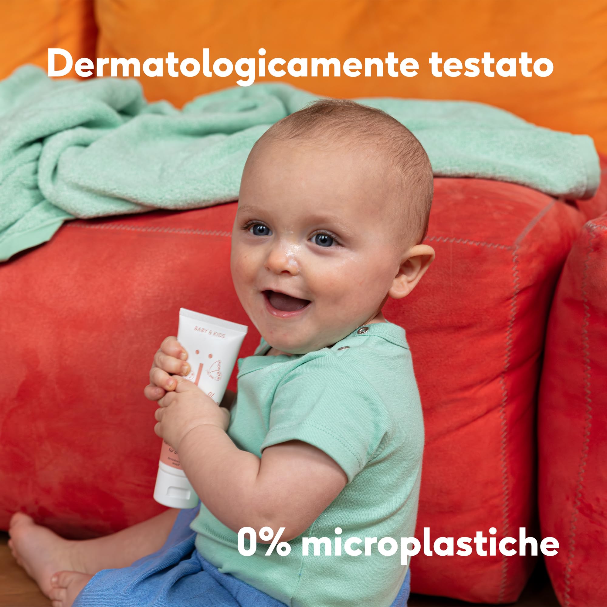 Naïf - Olio per bambini - per neonati e bambini - Con ingredienti naturali - Vegano- Prodotti per la cura del bambino - Olio per bambini - Massaggio per bambini - 100 ml