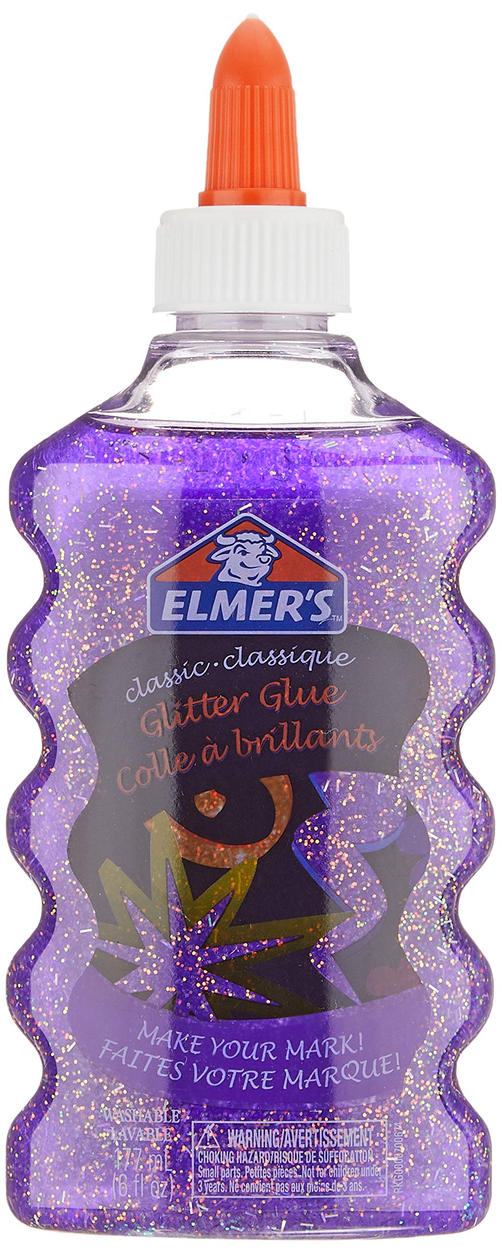 Amazon | Elmer's エルマーズ 公式 グリッターグルー 液体 のり 接着