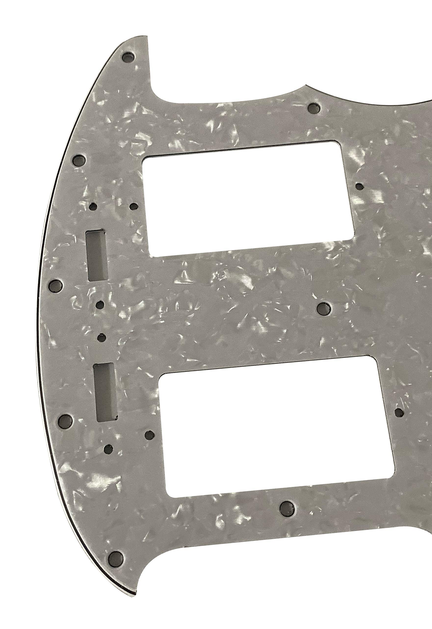 Pickguard Per Fender Mustang USA &ndash; Tartaruga Marrone Per Humbucker SH PAF