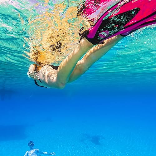 Miniatura 8 de TUSA Sport Adult Black Series Serene Mask - Juego de viaje para esnórquel seco y aletas