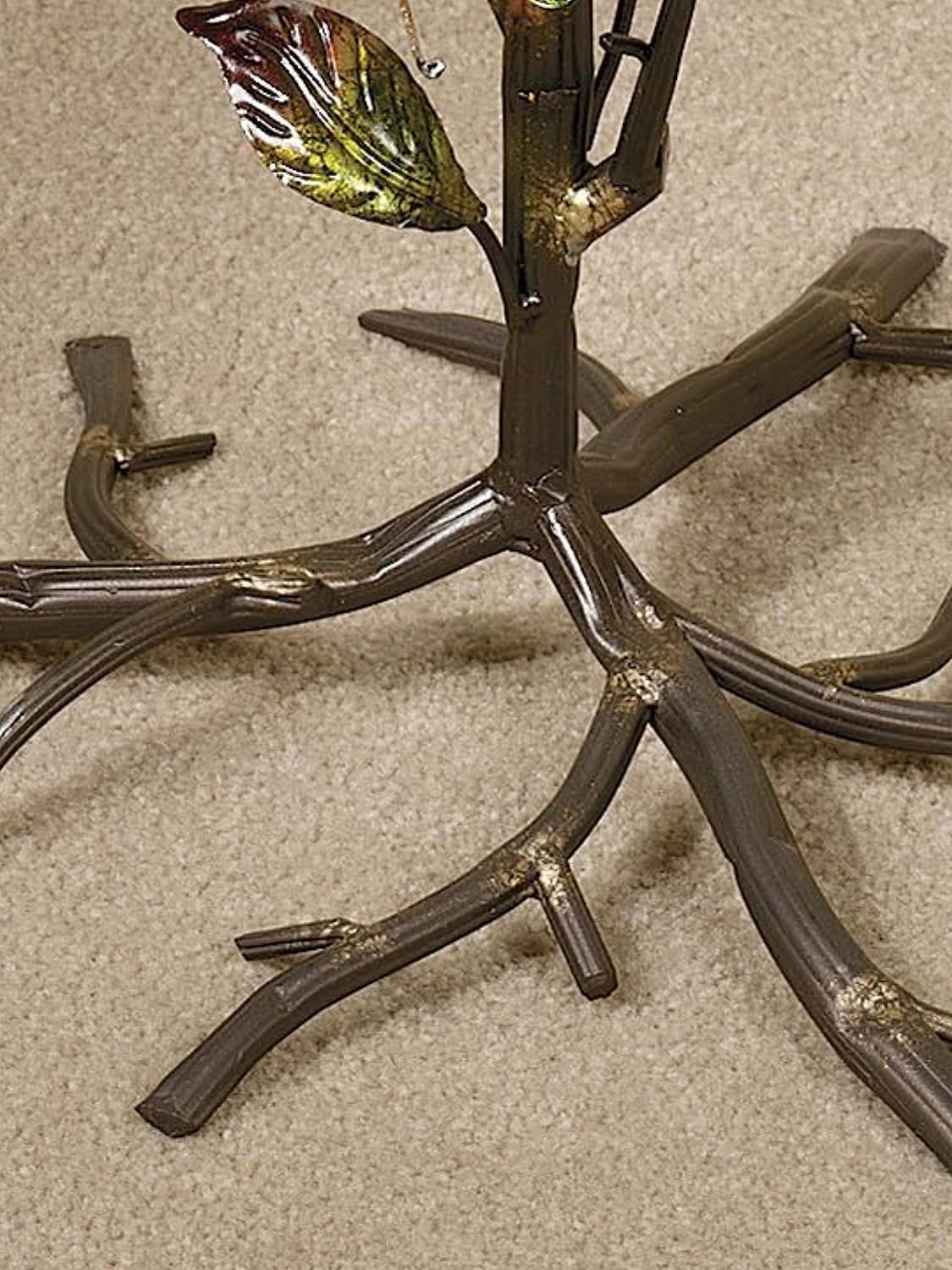 Touch of Class Flight of The Butterfly Round Accent Table - Bronze - Side Table Suitable for Living Room End Table, Bedside Tables or Nightstand, Entryway, Foyer, Office One Size