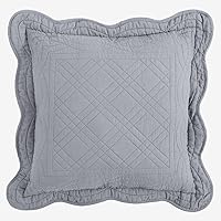 Vista 14 de BrylaneHome Almohada cuadrada Florence - Floral Multi