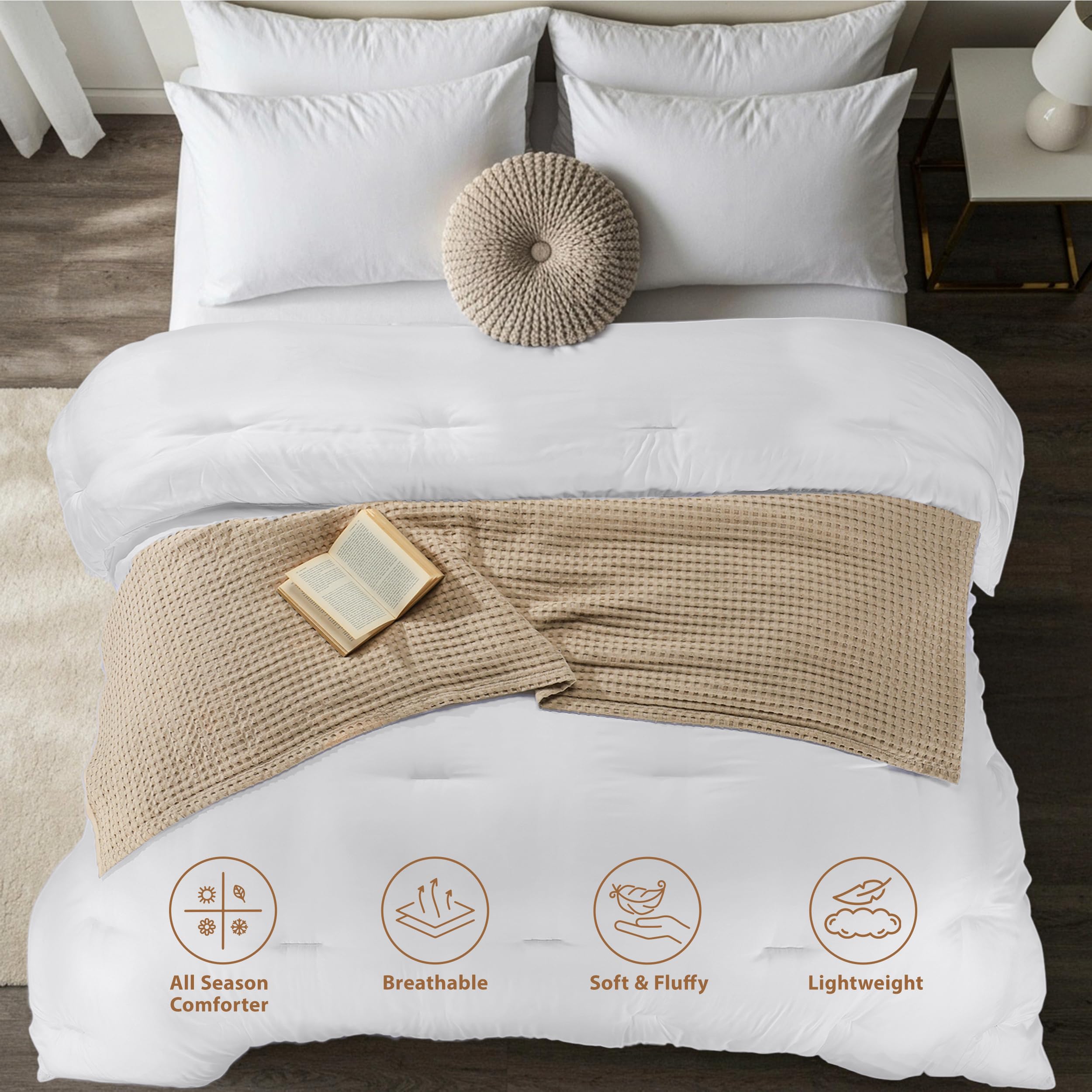 Amazon.com: Utopia Bedding Comforters Queen Size, All Season Duvet