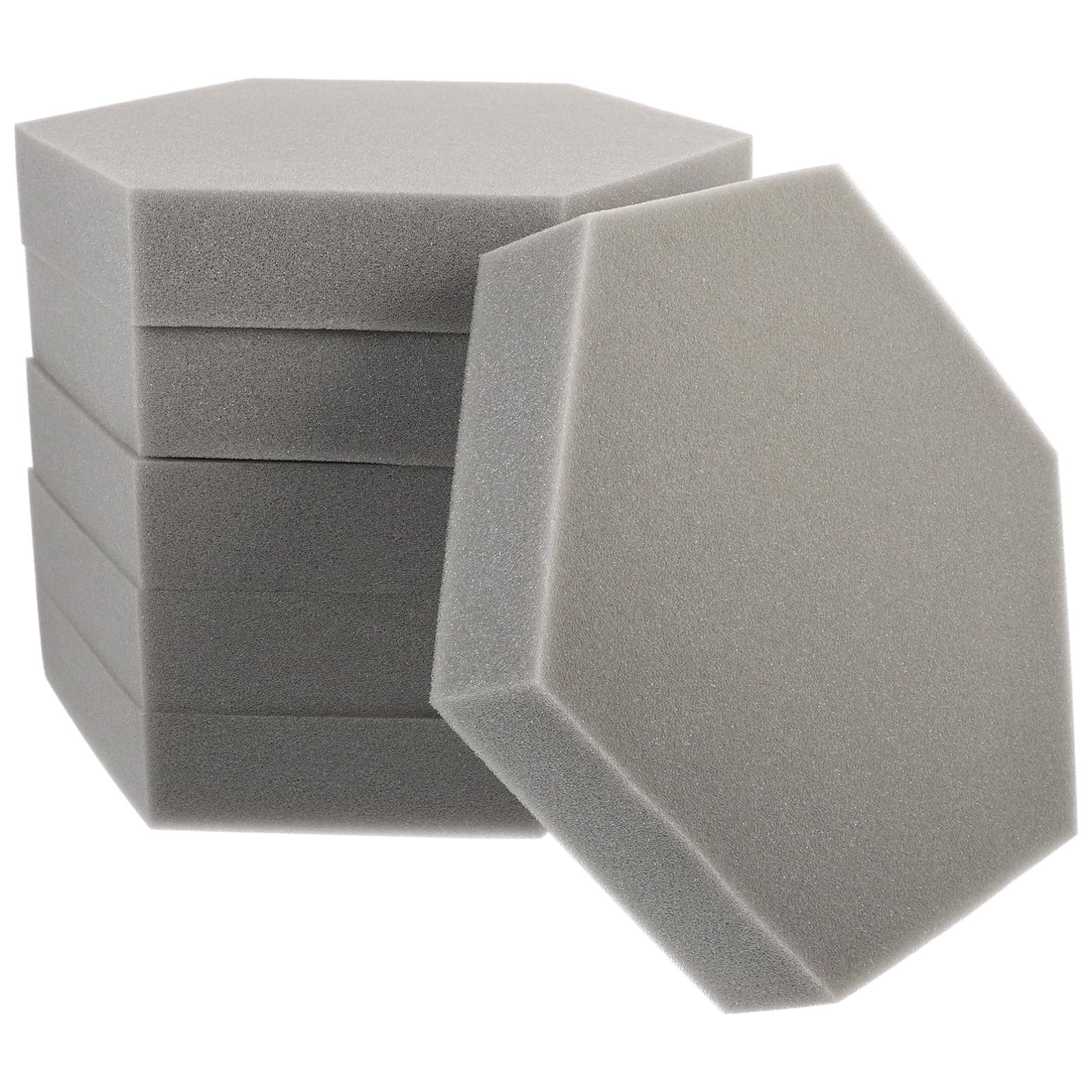6pezzi Pannelli Acustici Esagonali Per Trattamento Sonoro Pannelli Fonoassorbenti Ignifughi Per Insonorizzazione Di Stanze Studi Di Registrazione e Home Theatre