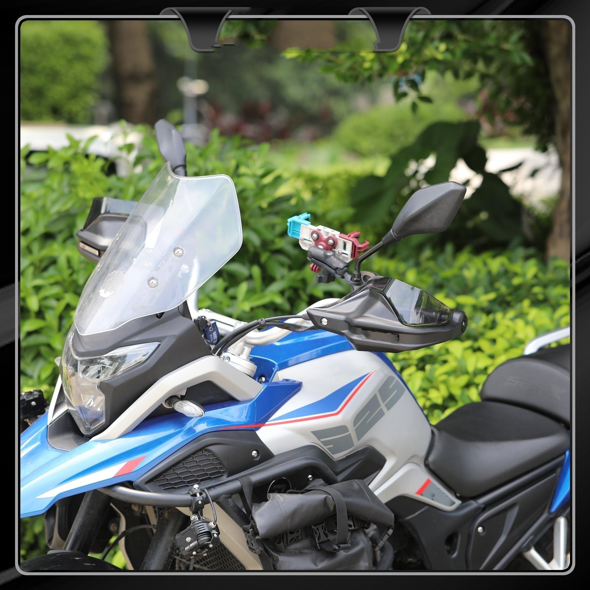 Protectores De Manos Para Honda NT1100 2021-2024 – Parabrisas Para Manillar Que Protegen Del Viento Y Frío. Fáciles De Instalar, De Plástico ABS.