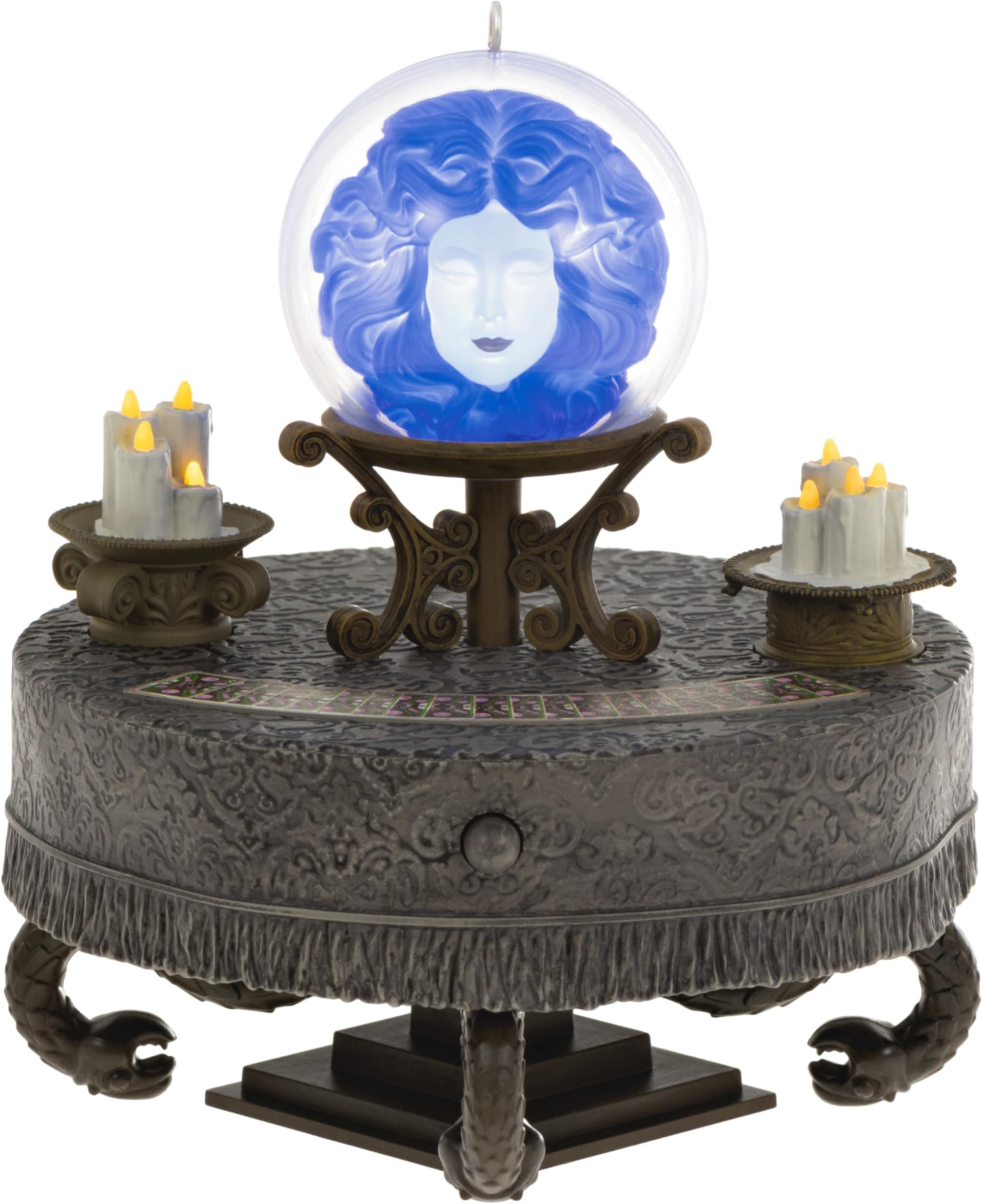 Christmas Ornament 2023, Disney The Haunted Mansion Collection Madame Leota With Light and Sound, Gifts for Disney Fans