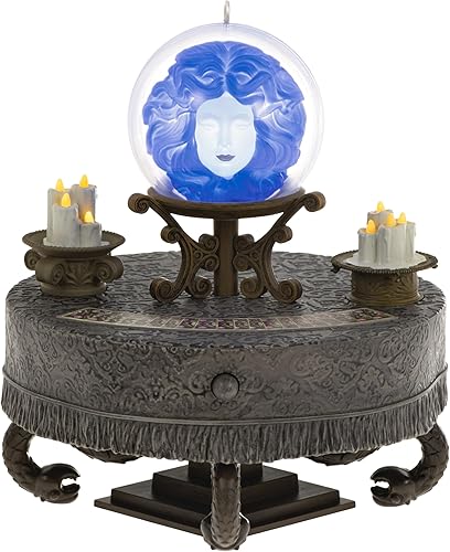 Adorno de Navidad 2023, colección The Haunted Mansion Madame Leota con luz y sonido, regalos para fanáticos de Disney