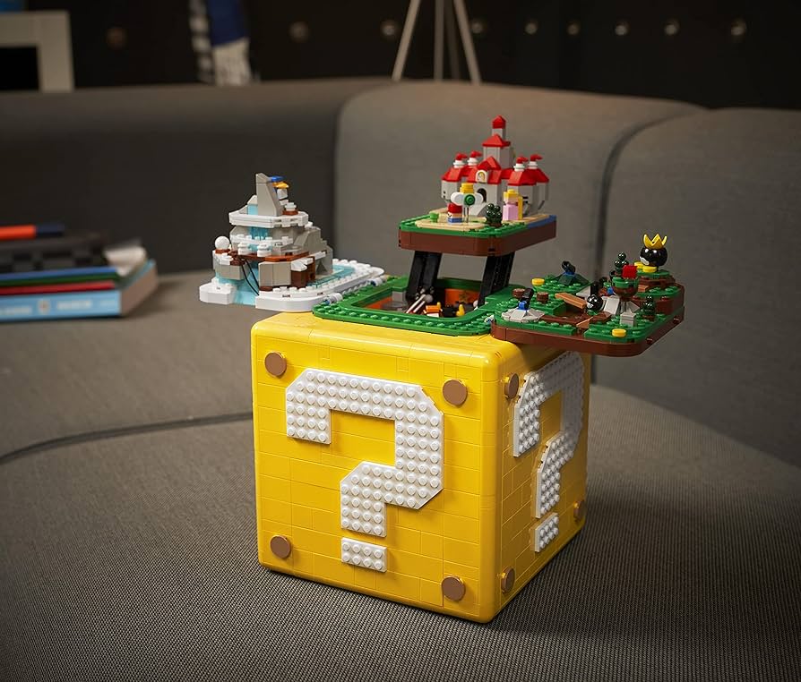 ★オレオ★ Amazon.com: LEGO Super Mario Fragezeichen-Block aus Super