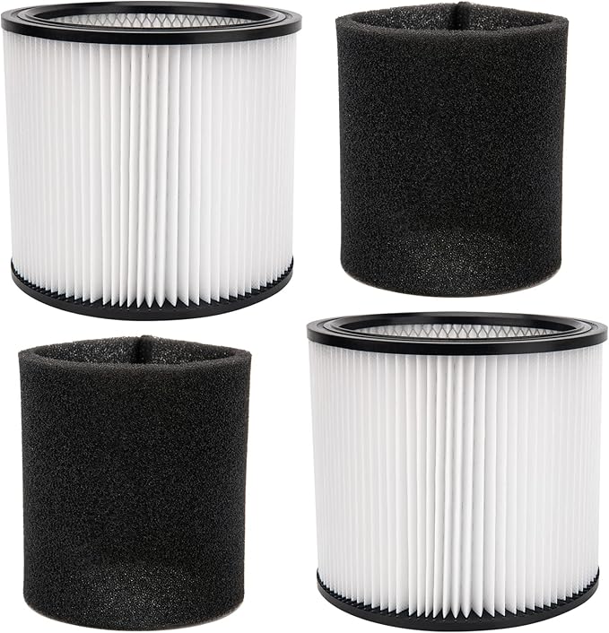 90304 Replacement Cartridge Filter for Shop Vac 90350 90333