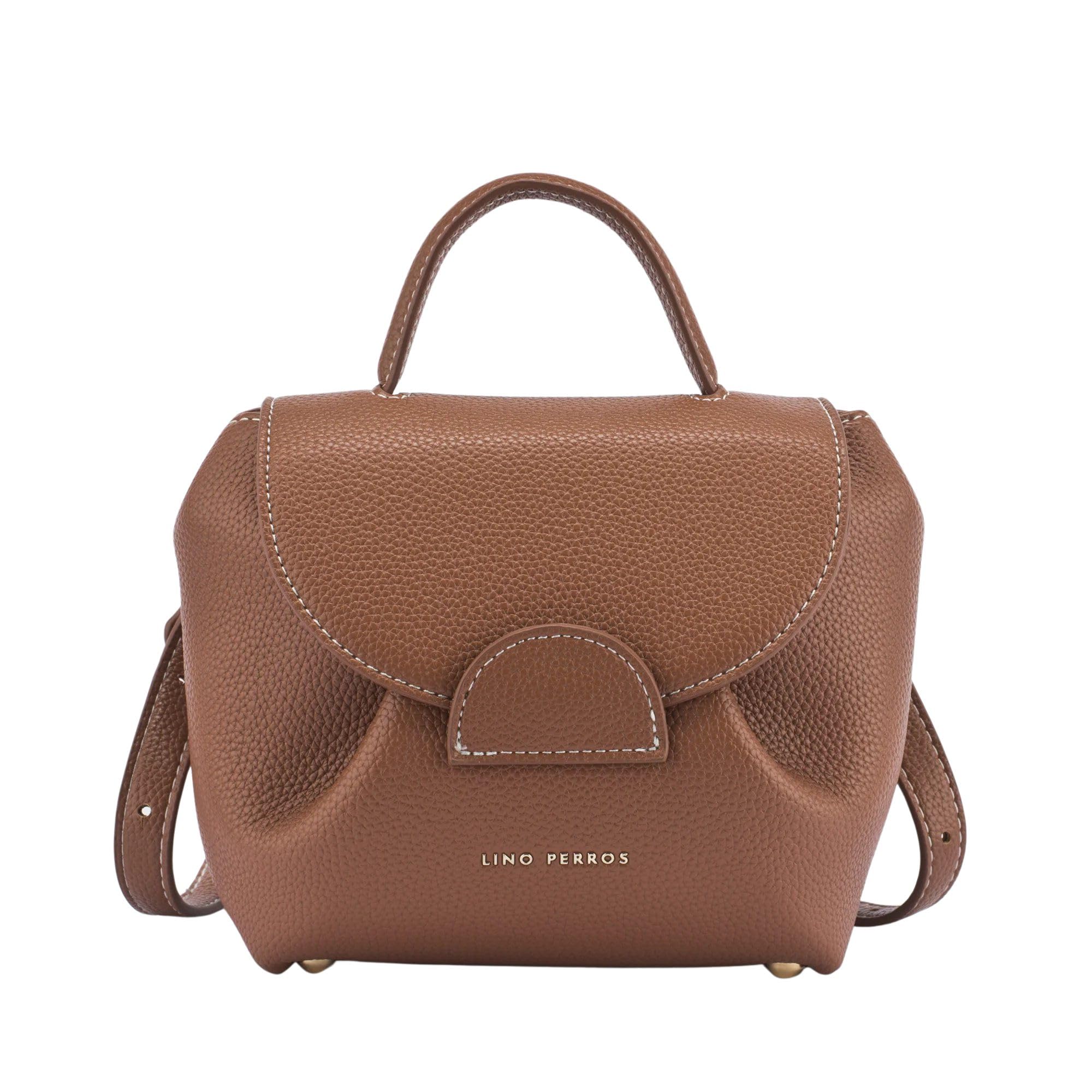 lino perros Monroe Satin Tan Sling Bag-picture-20
