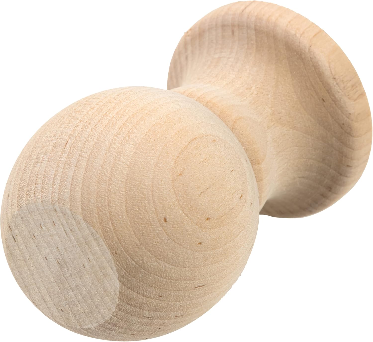 Hardwood Flagpole Finial | Unfinished Wood Finial, Unpainted Wooden Finials and Spindles for Crafts, Furniture Making | UA-1010-BWF