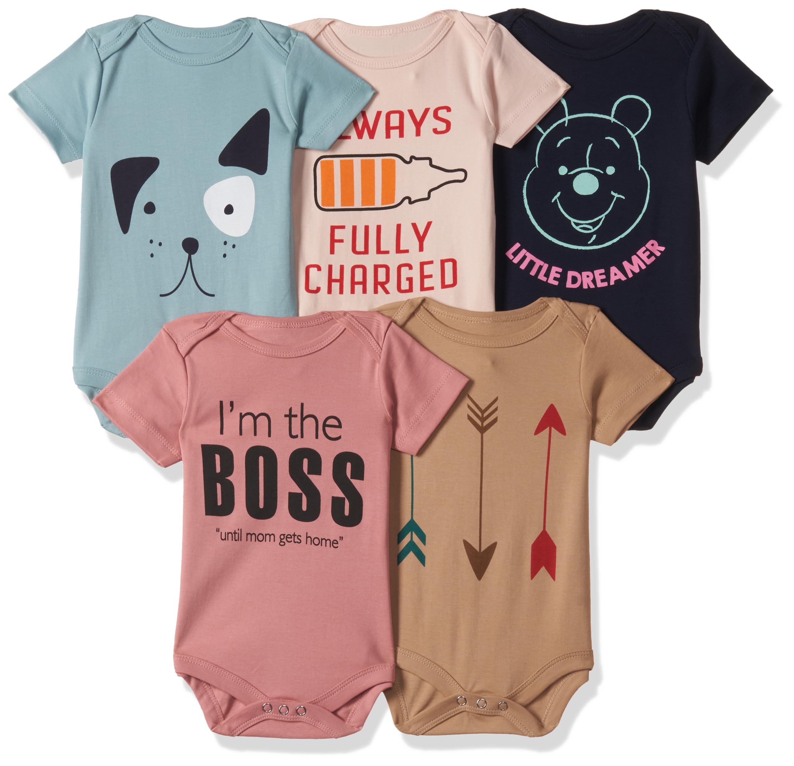 T2F Mamelucos unisex para bebé