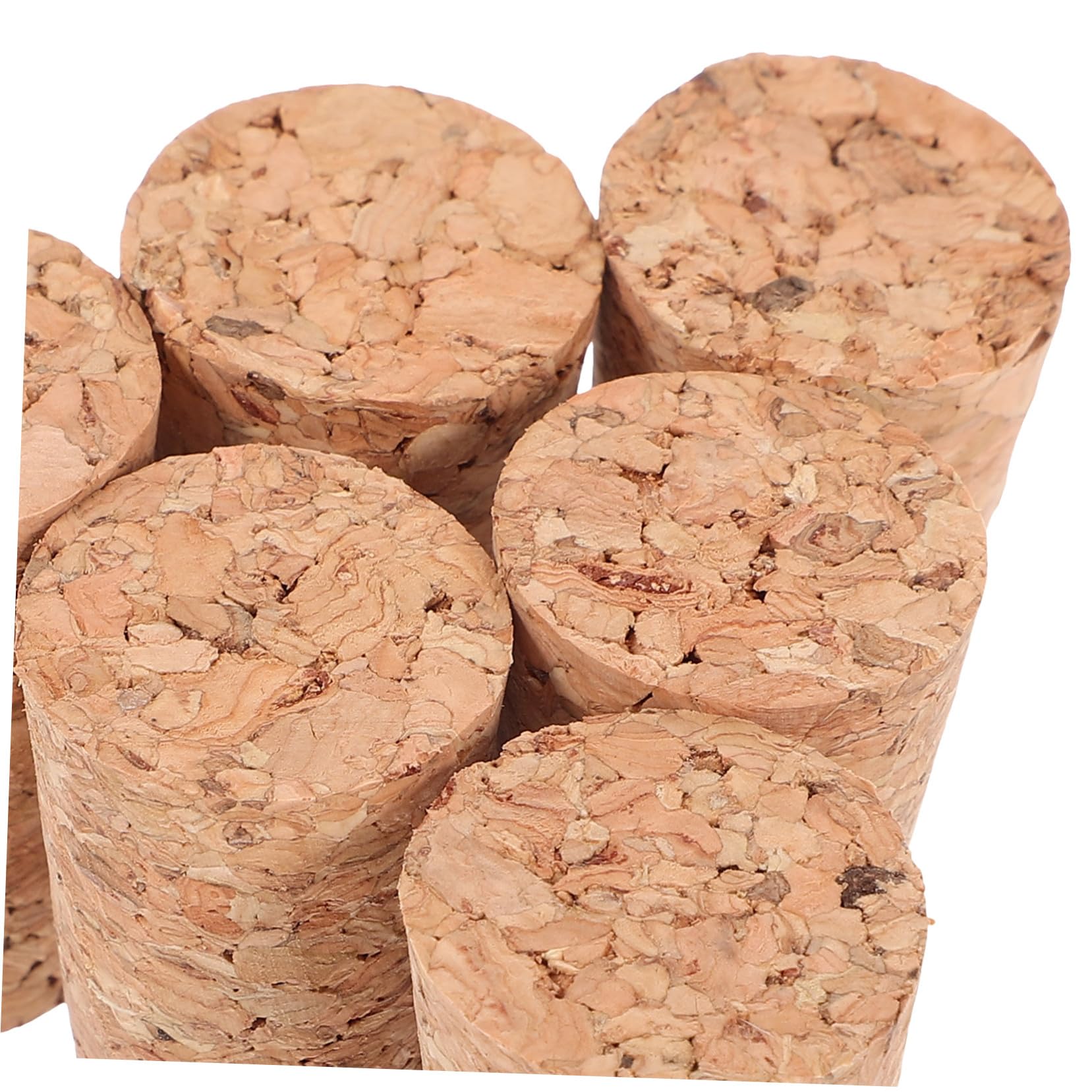 iplusmile Tappi per Bottiglie di Vino in Sughero 100 Pezzi, Khaki
