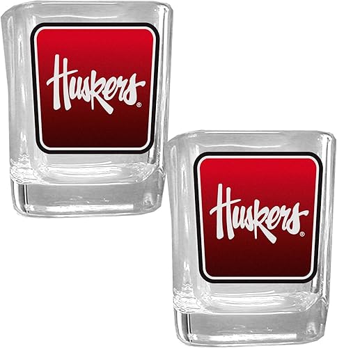 Vista 2 de Siskiyou Sports NCAA unisex Square Glass Shot Glass Set Color del
