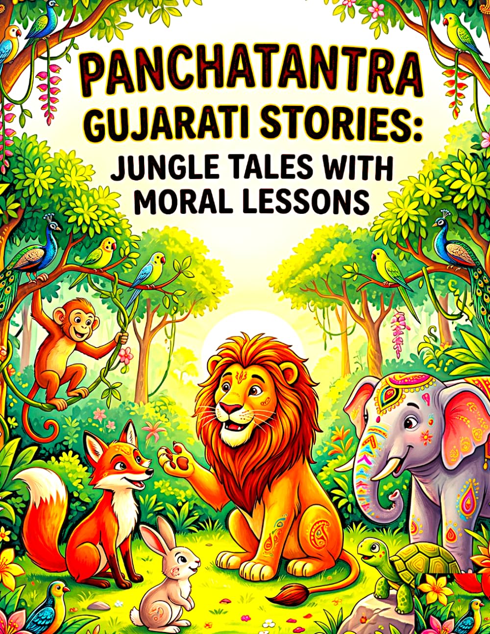Panchatantra Gujarati Stories: Jungle Tales with Moral Lessons for Children, Families, and Gujarati Readers