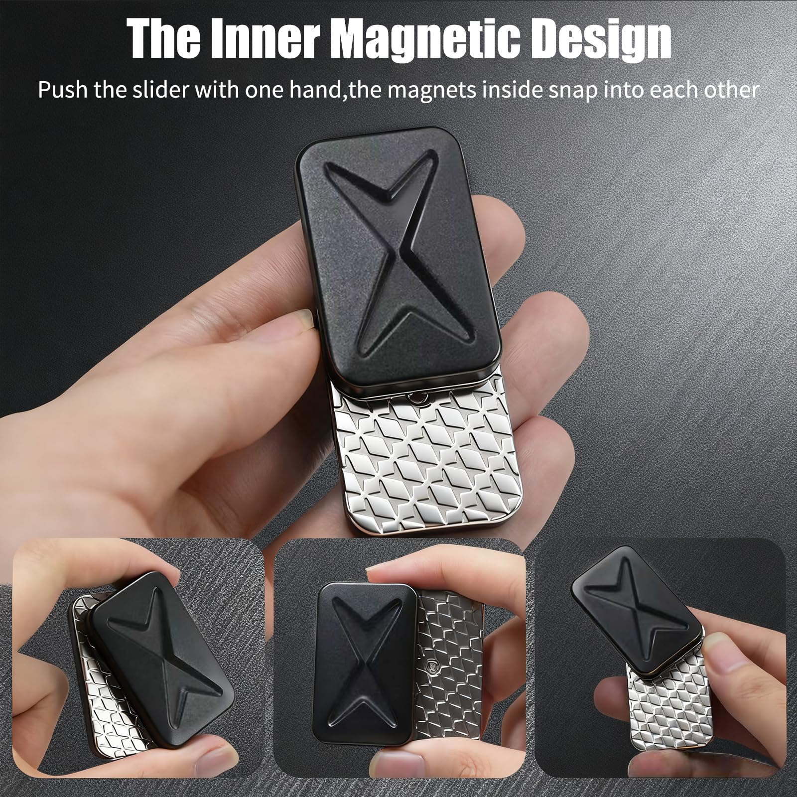 Fidget Slider Toys, decompressione ansiosa per adulti, giocattolo per autismo e TDHD, regali per adolescenti
