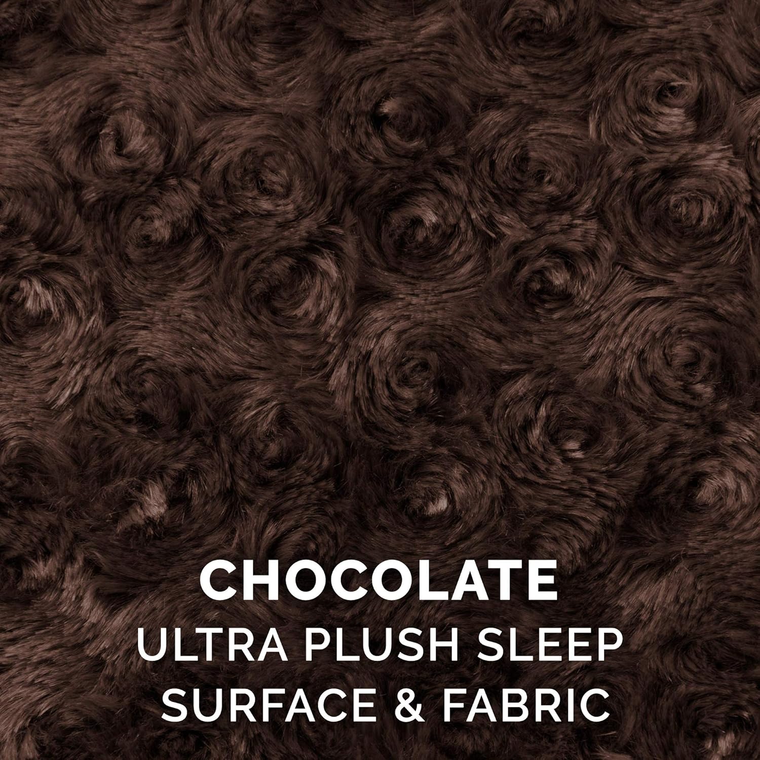 Furhaven Dog Bed for Large Dogs w/ Removable Washable Cover & Pillow Cushion Insert, For Dogs Up to 55 lbs - Ultra Plush Faux Fur Oval Lounger - Chocolate, XL/Extra Large