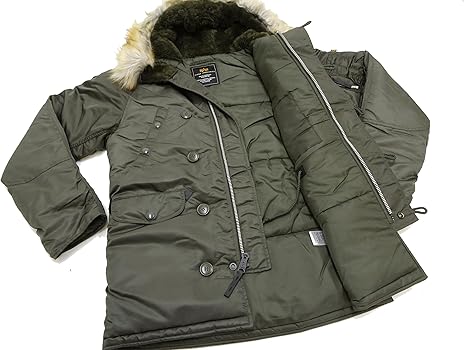 ワンダイ カラーサンプル Alpha Industries ALPHA アルファ N-3B ジャパンスペック ブラック