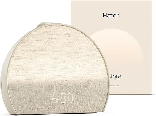 Hatch Restore 3 Sunrise Alarm Clock, Sound Machine, Smart Light